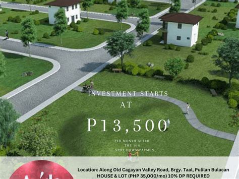 bulacan house and lot for sale|Residential Lot For Sale in Bulacan .